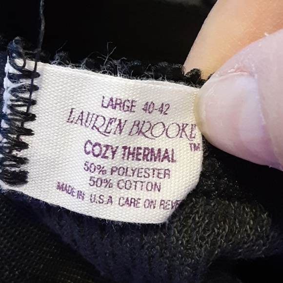 Thermal underwear pants 40/42 black new - Picture 4 of 4